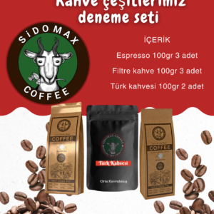 Kahve tadım test seti